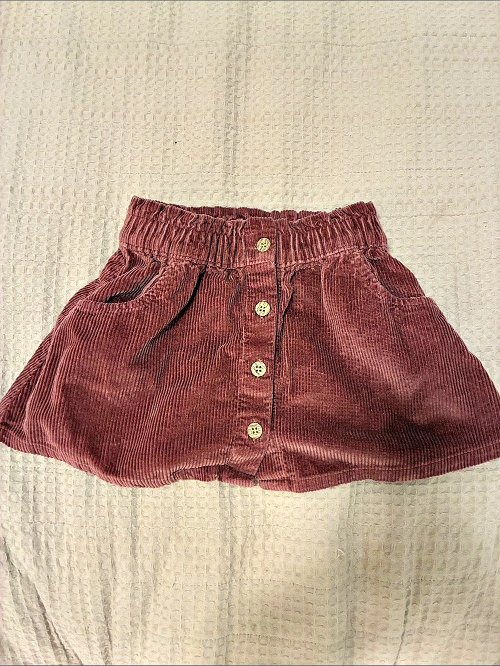 little planet by carter's Toddler Girl Organic Cotton Corduroy Skirt Corduroy